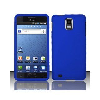 Blue Hard Cover Case for Samsung Infuse 4G SGH I997: Cell Phones & Accessories