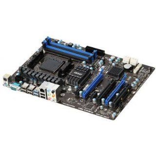MSI 970A G46   Socket AM3 AMD 970 Chipset ATX Motherboard SLI CrossFireX SATA 6Gb/s USB 3.0 Port 8CH Aduio: Computers & Accessories