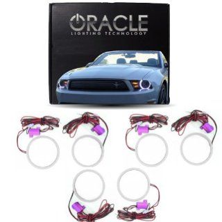 Oracle Lighting DO CH05103P W   Dodge Charger ORACLE PLASMA Triple Ring Halo Headlight Rings   White: Automotive