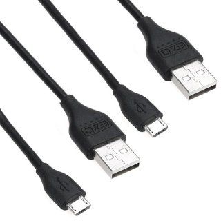 EZOPower 2 Pack (6ft + 10ft) Hi Speed Micro USB Sync & Charging Data Cable for ASUS Transformer Pad TF103C／TF303CL; Samsung Galaxy Tab 4 ／ Tab 3 7.0 / 8.0 / 10.1 inch,: Computers & Accessories