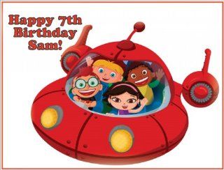 Single Source Party Supply   Little Einsteins Edible Icing Image #3 10.5" x 16.5": Toys & Games
