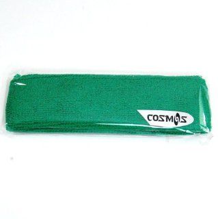 COSMOS Green cotton sports basketball headband / sweatband head sweat band/brace : Sporting Goods : Sports & Outdoors