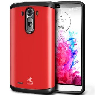 LG G3 Case, [Red] Verus LG G3 Case [Thor]   Extra Slim Fit Dual Layer Hard Case   Verizon, AT&T, Sprint, T Mobile, International, and Unlocked   Case for LG G3 D850 VS985 D851 990 2014 Model: Cell Phones & Accessories