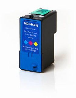 Dell MK993 Remanufactured Color Ink Cartridge: Electronics