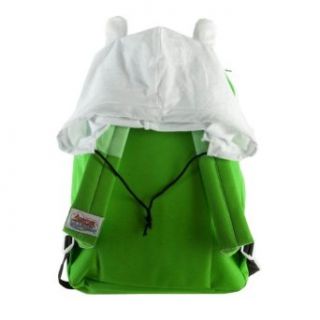 Adventure Time Finn Hooded Backpack (Standard): Sports & Outdoors