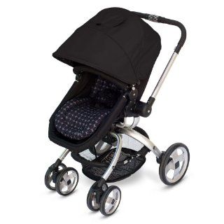 JJ Cole Broadway Stroller, Black/Gray Drops : Standard Baby Strollers : Baby