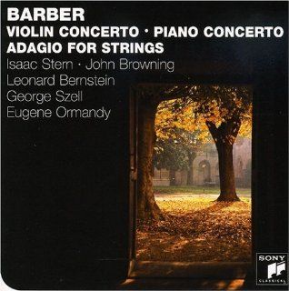 Barber Violin Concerto, Op. 14 / Piano Concerto, Op. 38 / Adagio for Strings Music