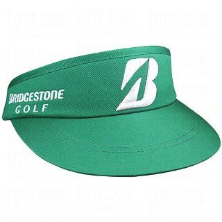Bridgestone Mens Tour High Crown Visor Green : Visors Headwear : Sports & Outdoors