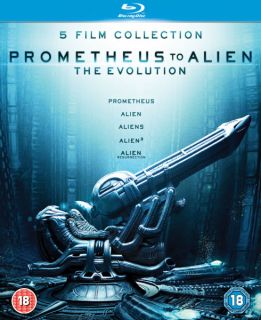 Prometheus to Alien: The Evolution Box Set      Blu ray