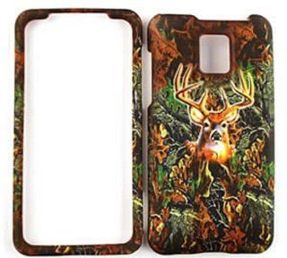 LG G2X Optimus P999 Camo / Camouflage Hunter Series, w/ Deer Hard Case/Cover/Faceplate/Snap On/Housing/Protector Cell Phones & Accessories