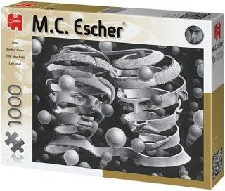Jumbo Puzzle 1000 pcs   Bond of Union MC Escher (code 13030): Toys & Games
