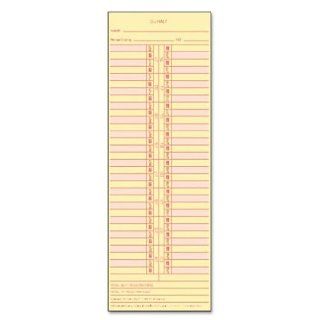 TOPS Time Clock Cards : Blank Timecards : Office Products
