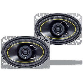 Kicker 07DS460 4 Inch X 6 Inch Coax Speakers (Pair) : Vehicle Speakers : Car Electronics