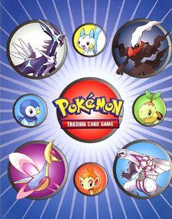 Pokemon Card Game Supplies 9 Pocket Portfolio Large Binder Diamond and Pearl (Darkrai and Friends Cover): Toys & Games