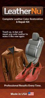 Leathernu Complete Leather Color Restoration & Repair Kit: Arts, Crafts & Sewing