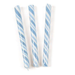 Light Blue Candy Sticks (80 pc) : Birth Announcement Cards : Grocery & Gourmet Food