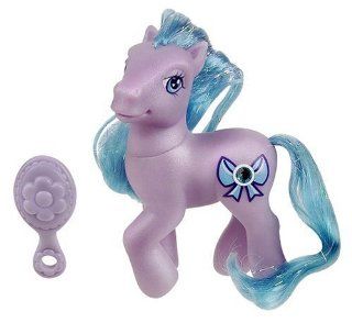 My Little Pony Birthday Jewel Ponies   December Turquoise: Toys & Games