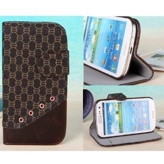 Otterca Unique Design PU Leather Wallet Pouch Cover Case with Stand Feature for Samsung Galaxy Note 3 N9000 Grey Cell Phones & Accessories