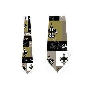 New Orleans Saints Ties Mens Neck Tie Block and Play at  Mens Clothing store Neckties