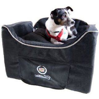 Snoozer Cadillac Lookout II Pet Car Seat, Medium, Black with Herringbone : Automotive Pet Booster Seats : Pet Supplies