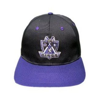 NHL Los Angeles Kings Snapback Hockey Hat Cap   Black / Purple : Baseball Caps : Sports & Outdoors