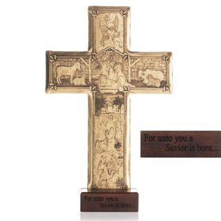 Handmade Christmas Cross by Wendell August Forge   Christmas Decor