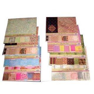 Assorted Miss Elizabeth's 6   Pack Victorian 12" x 12" Scrapbooking Papers Case Pack 576 Sheets  