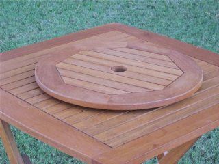 Royal Tahiti Lazy Susan Dining Table Server Table Top Size 20"  Patio Dining Tables  Patio, Lawn & Garden