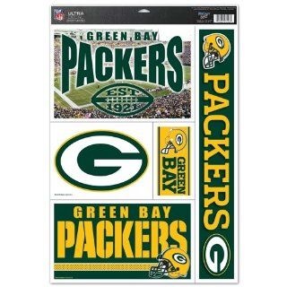 Green Bay Packers 11" x 17" Ultra Decal Set : Sports Fan Decals : Sports & Outdoors