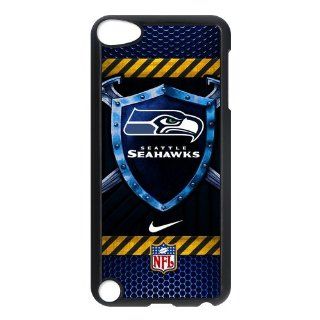 Custom NFL Seattle Seahawks Back Cover Case for iPod Touch 5th Generation LLIP5 1266 Cell Phones & Accessories