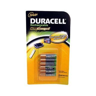 Duracell AAA Pre Charged Rechargeable 800mAh Batteries (6 pack) Electronics