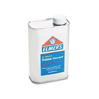 3 Pack Rubber Cement, Repositionable, 1 qt by ELMERS (Catalog Category: Paper, Pens & Desk Supplies / Adhesives) : Office Products