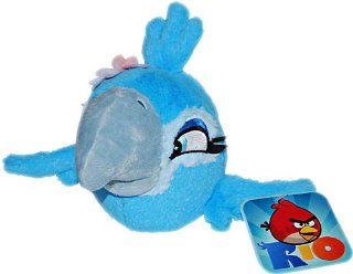 Jewel ~5" Angry Birds Rio Mini Plush w/ Sound Series Toys & Games