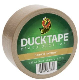 Duck Brand 1303155 Colored Duct Tape, Beige, 1.88 Inch by 20 Yards, Single Roll: Home Improvement