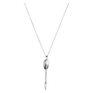 Sterling Silver 46.75mm X 15.00mm Key Heart Locket: CleverEve: Jewelry