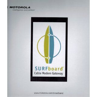 Motorola SURFboard SBG900 DOCSIS 2.0 Wireless Cable Modem Gateway (Black): Electronics