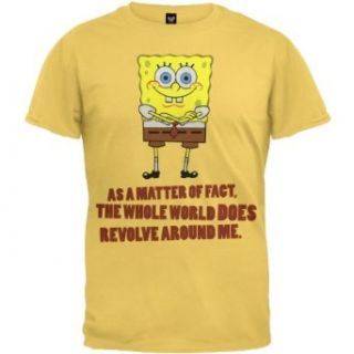 Spongebob Squarepants   Around Me Soft T Shirt: Clothing