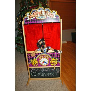Melissa & Doug Deluxe Puppet Theater: Toys & Games