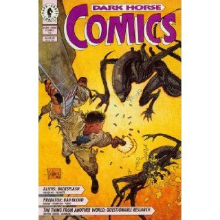 Dark Horse Comics #13 Aliens, The Thing From Another World, Dark Horse Comments, Predator: Books