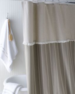 French Stripe Shower Curtain   French Laundry Home