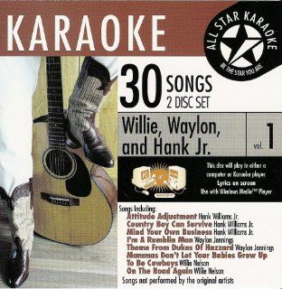 ASK 82 Country Karaoke; Willie, Waylon and Hank Jr.: Music