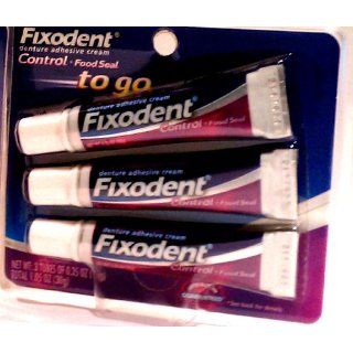 Fixodent Food Seal To Go: Health & Personal Care