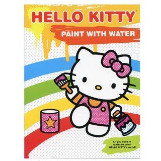 Hello Kitty Paint with Water Book   Rainbow: Toys & Games