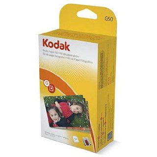 Kodak G 50 EasyShare Printer Dock Color Cartridge & Photo Paper Refill Kit: Camera & Photo