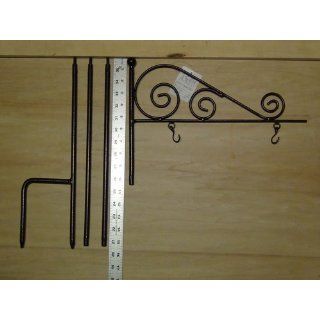 Sign Holder Staked w/ Hangers 55in   Regal Art #D130 : Yard Signs : Patio, Lawn & Garden