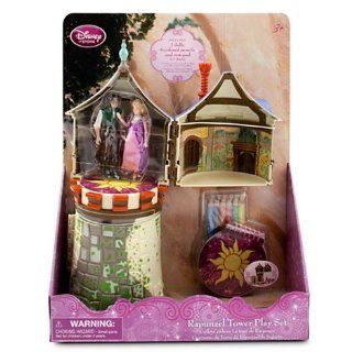 Disney Tangled Rapunzel Tower Play Set Incl Rapunzel and Flynn and Art Kit: Toys & Games