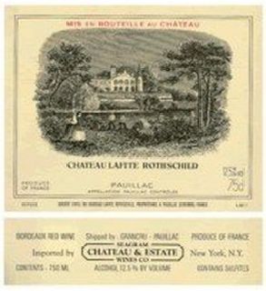 Chateau Lafite Rothschild Pauillac 1979 1.50L: Wine