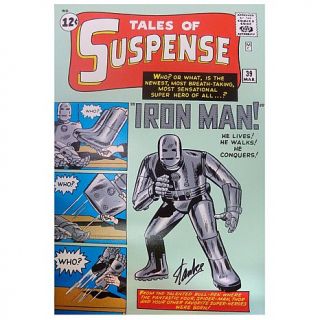 Marvel Handsigned Limited Edition Iron Man "Origins: Tales of Suspense #39