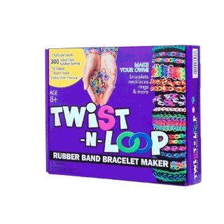 Twist  N  Loop Rubber Band Bracelet Maker Loom: Arts, Crafts & Sewing