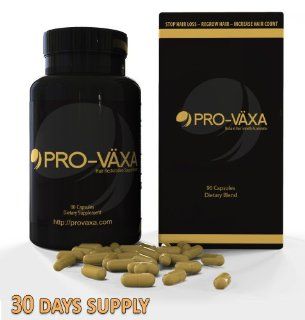 Hair Loss   Pro vxa Hair Growth Treatment Vitamins, Men and Women, Developed By Dr. Robert Carlson, Guaranteed Restoration and Regrowth   Clinically Tested, #1 Doctor Recommended Best Hair Loss Solution 90 Day Supply  Hair Loss Pro Vaxa Hair Growth Trea